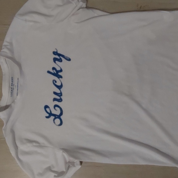 New Lucky Brand Graphic T-shirt size Large - Picture 2 of 10